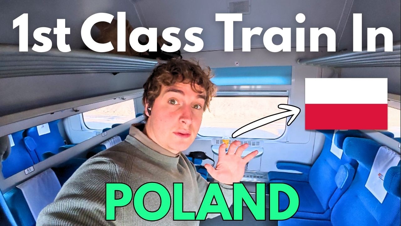 Поездка на поезде первого класса в Польше (невероятные впечатления!)
