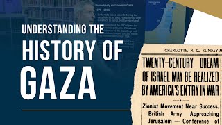 A Brief History of Gaza Ancient and Modern