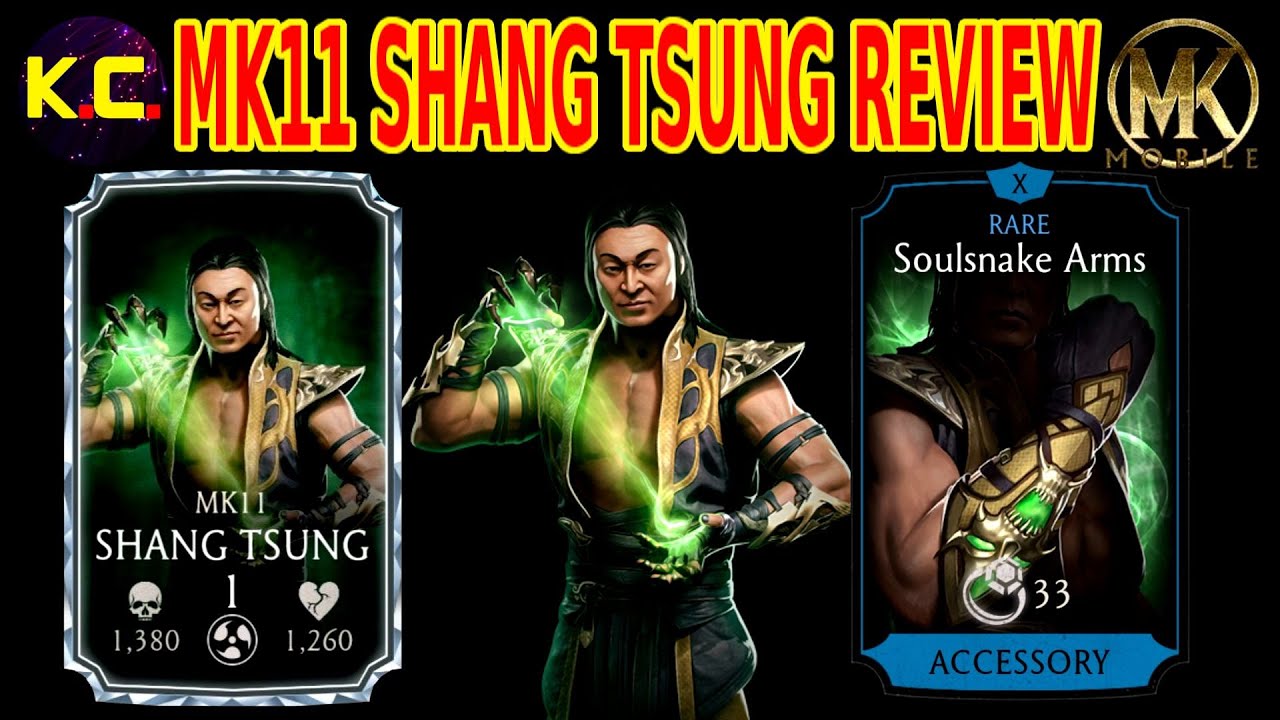 Shang Tsung - MK11, Diamond Outworld MK11 character - MKmobileInfo