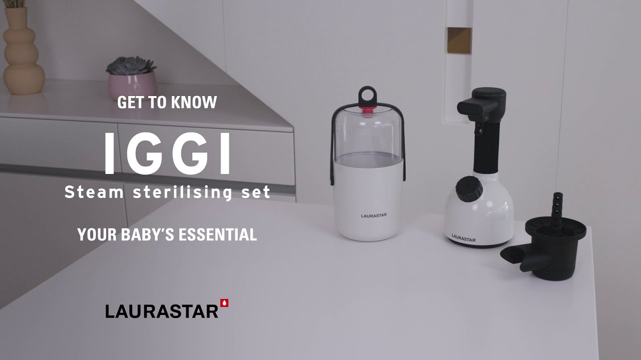 How to sterilise baby bottles, pacifiers and baby stuff with IGGI Steam