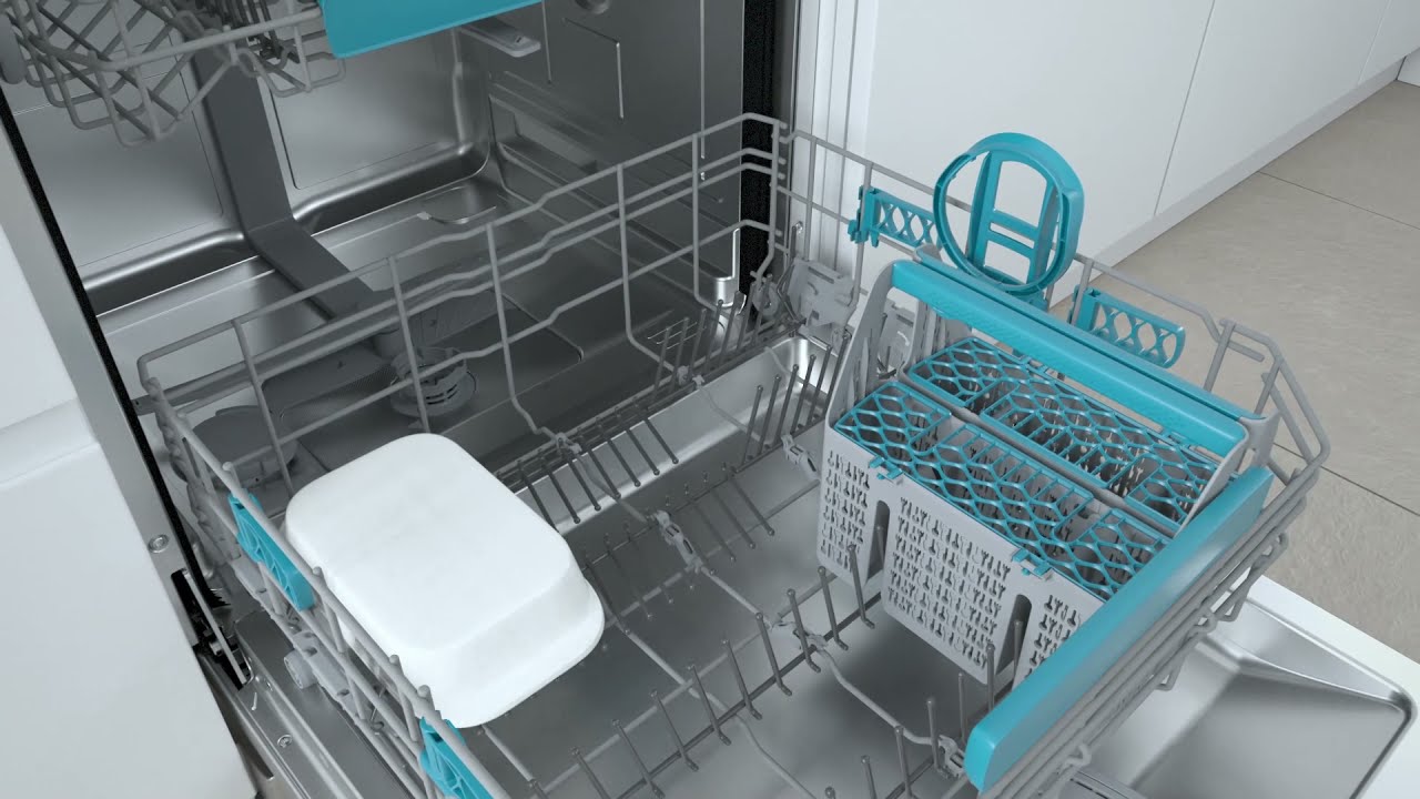 Cestillo Dúo para Cubiertos del Lavavajillas