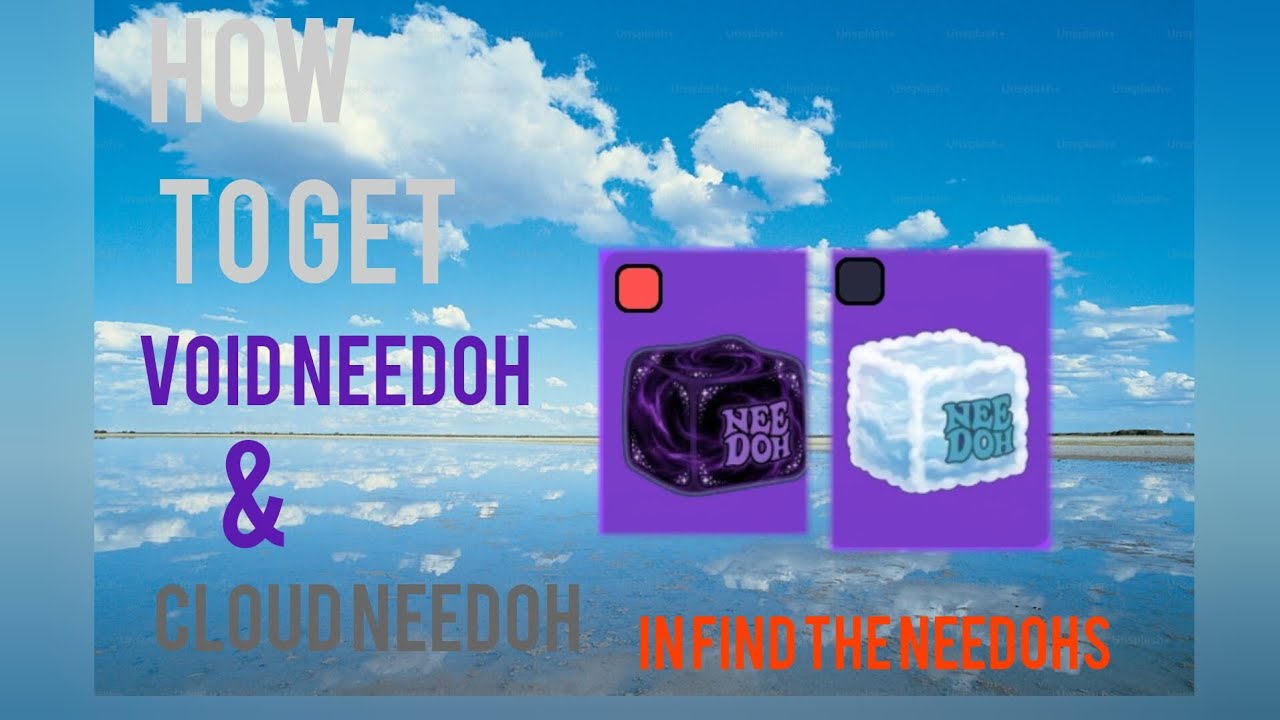 How to get void needoh & cloud needoh in find the needohs #roblox # ...