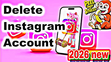 Instagram account delete kaise kare permanently | How to Delete Insta account permanently 2026