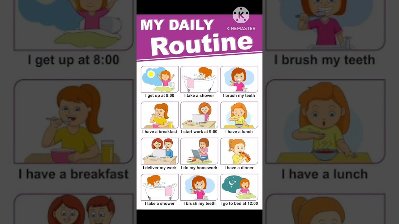 Daily Routines For Student In English Activity Shorts Learnenglish
