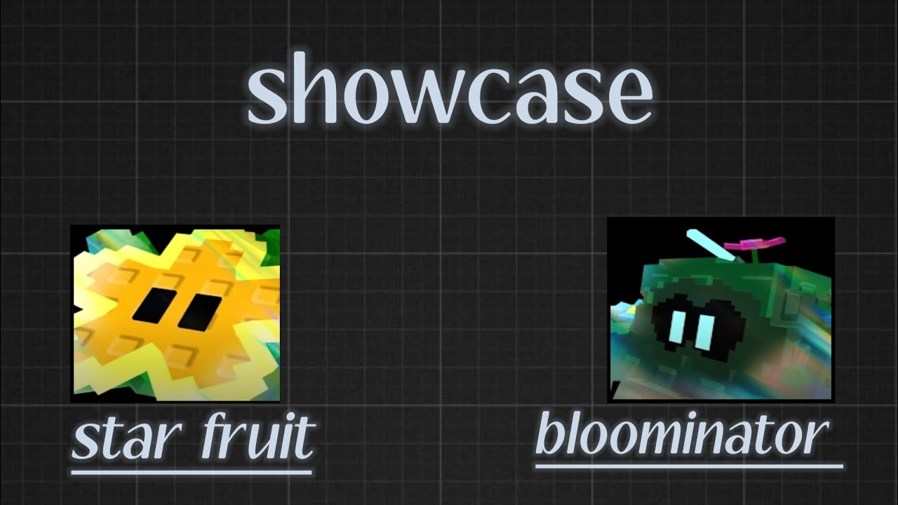 SHOWCASE star fruit e bloominator! | Garden Tower defense - YouTube