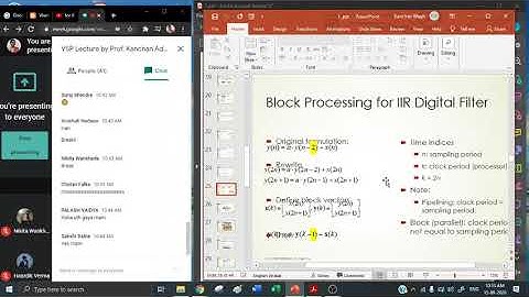 VLSI Signal Processing: Parallel Processing for low power