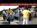 TDP MLA Ramanaidu controls traffic in W.G District -Exclusive