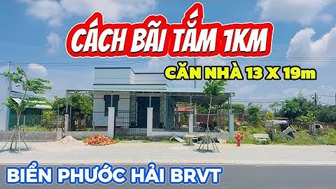 CÁCH BIỂN 1KM MẶT TIỀN VŨNG TÀU-BÌNH CHÂU BRVT 230m2 kinh doanh hết ý #nhadatvungtau #nhadatbaria 