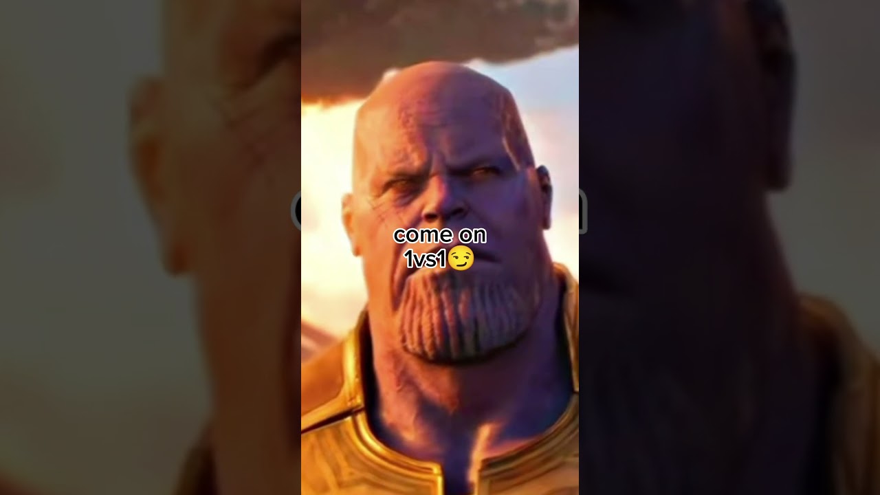 thanos vs Thor comparison video #firstavengers #avenger #marvel