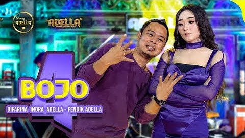BOJO 4 - DIFARINA INDRA  ft FENDIK (LIRIK LIVE VIDEO) #adella