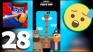 PIRATE SHIP | NINJA STARS | Mr Ninja  gameplay Chapter7 #28