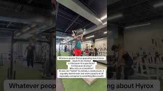 Hyrox fanatics need to be studied