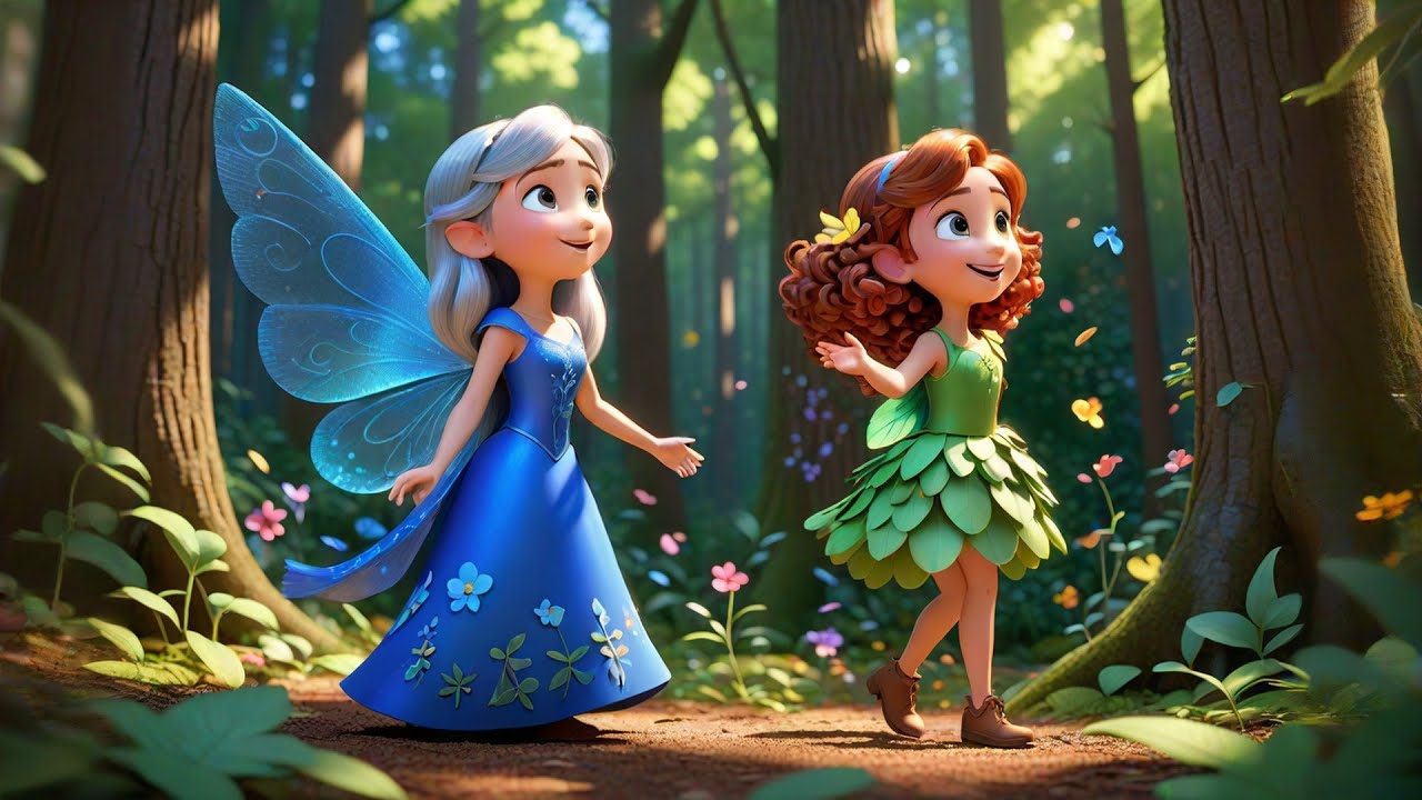 Five Little Fairies Sparkle and Sing | Fantasy Song for Kids | Nursery Rhymes and Baby Songs