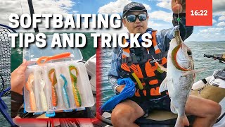 Softbaiting Tutorial with Catch 6inch Curly Tails | Jet Ski Fishing NZ