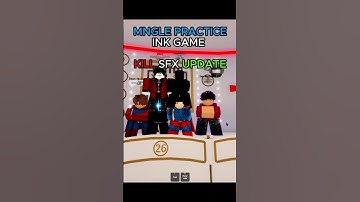 MINGLE PRACTICE KILL SFX UPD | #inkgame #minglepractice #roblox #squidgame
