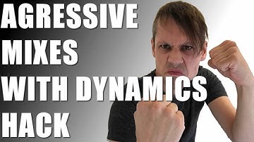 Simple Hack for Agressive compressed mixes without losing dynamics. Smashed but Loud, Punchy Mixes!