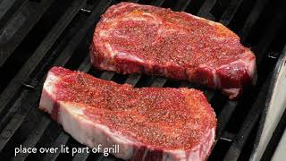 ... sweet and spicy grilled ribeye paired with a vietnamese style
noodle salad is delicious way...