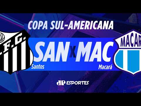 Santos x Macará - AO VIVO - 13/08/2026 - Copa Sul-Americana