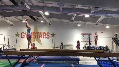 Delaney Bruns - Level 10 - Back Handspring Lay Lay