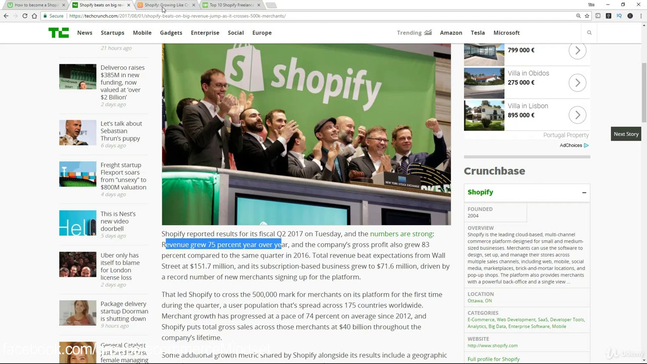 Make Money : Become a Shopify Expert (from zero to hero !)