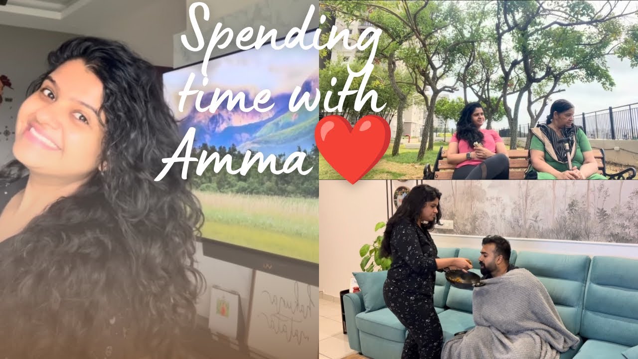 Spending time with Amma😊| Amma cooking my favourite food❤️