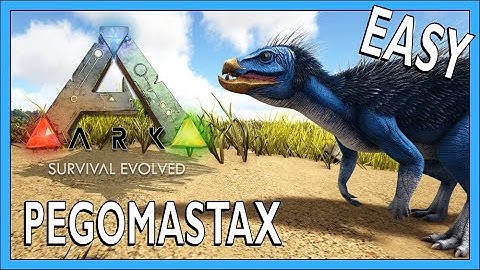 How To Tame A Pegomastax In Ark Survival Evolved