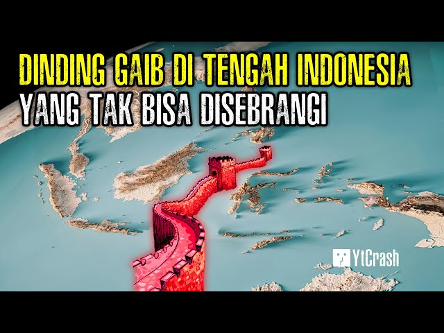 SATU NEGARA TAPI ADA DUA DUNIA, INDONESIA TERPISAH OLEH DINDING TAK TERLIHAT DI TENGAH INI class=