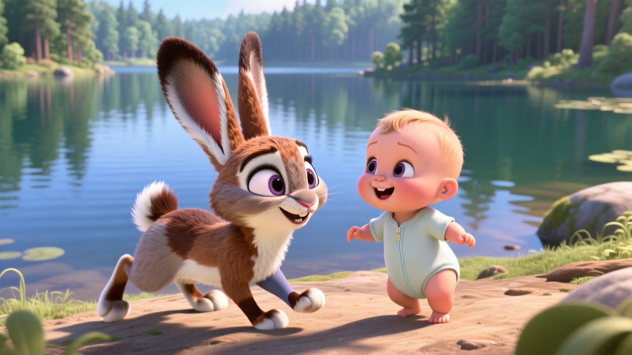 Rabbit Lake LearnABC 🐰📚 Fun Alphabet Song for Kids Toddlers Preschool Learning Adventure