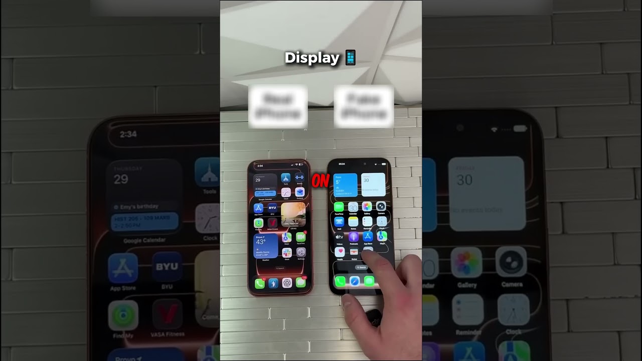 Real vs Fake iPhone 17 Pro Max Can You Spot It? 