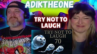 Try Not to Laugh CHALLENGE 70 @AdikTheOne  | HatGuy & @gnarlynikki React