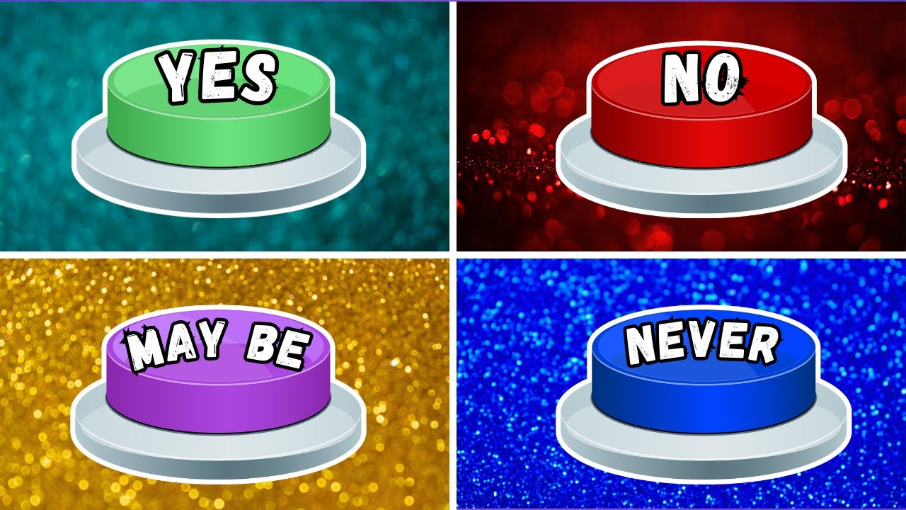 Hardest Choices Ever! 🔥 Pick a Button Challenge 🟢🔴🔵🟣