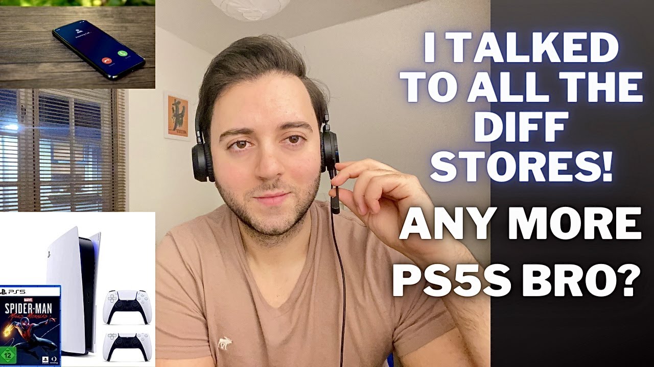 PS5 Restock | I Contacted Stores for  PS5 News + Release Dates!