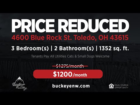 4600 Blue Rock St, Toledo, OH home video tour