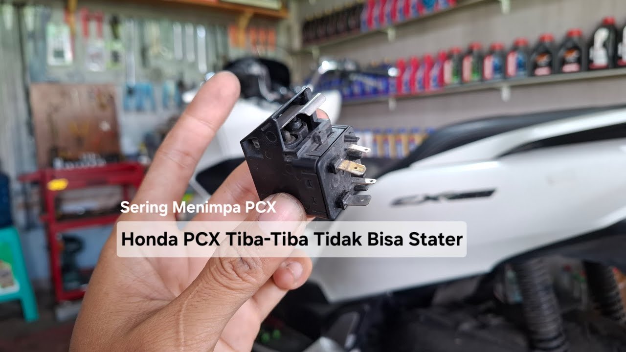 PCX Tidak Bisa Stater