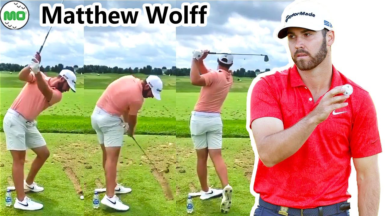 Matthew Wolff  マシュー・ウルフ 米国の男子ゴルフ スローモーションスイング!!!