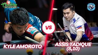 billiards  Kyle Amoroto Vs Assis Tadique 810  Race 17