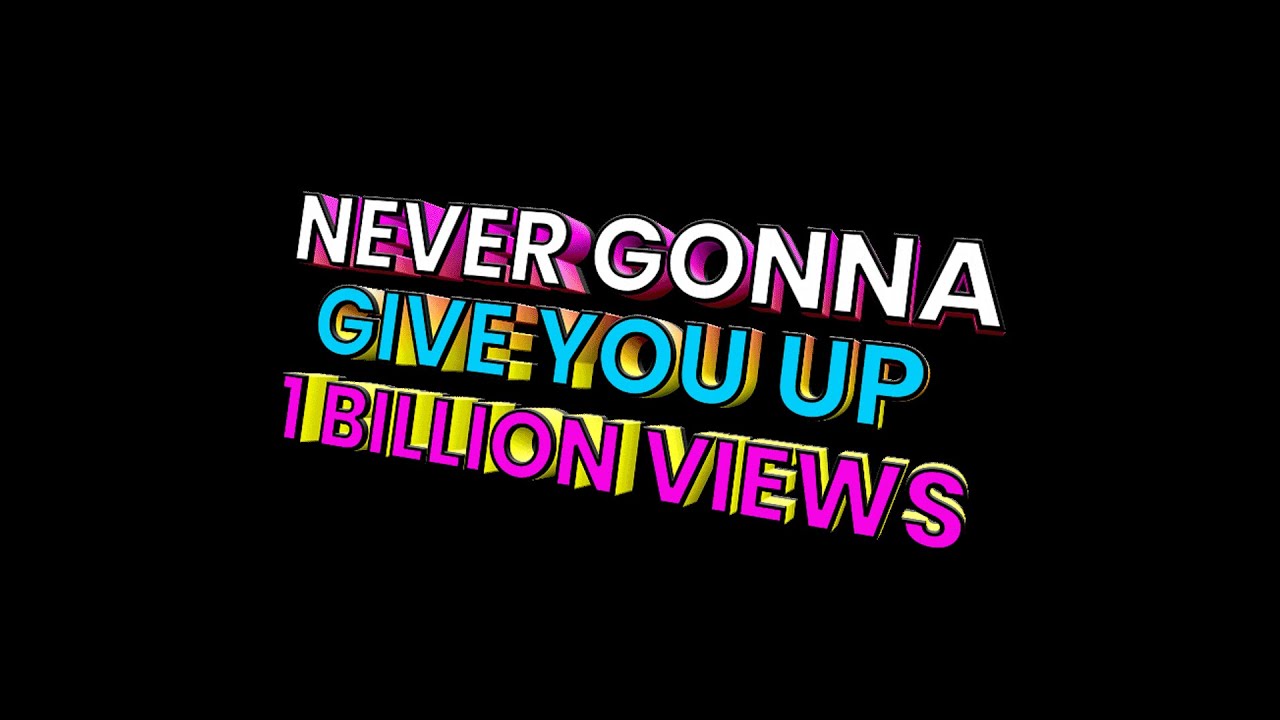 1 BILLION Views! - 1 BILLION Views!
