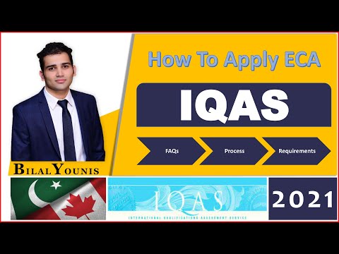 How to Apply ECA from IQAS - 2021 for Pakistani National | Complete Step by Step Form Filling |