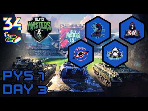 Blitz Masters Legacy NA Qualifiers - PYS #1, Day 3 || World of Tanks Blitz Spring 2026