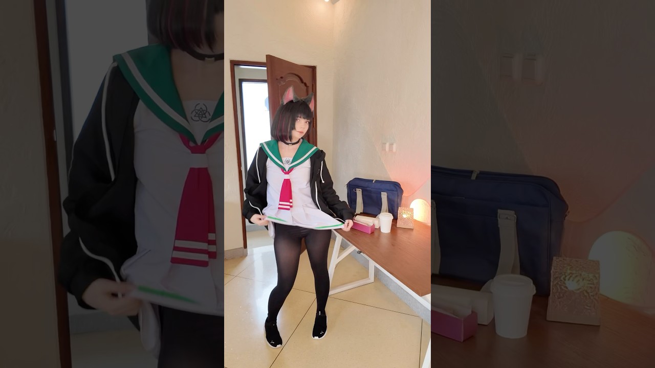 Kazusa the cat #cosplay #bluearchive #ブルアカ