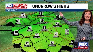Warmer than average week ahead, early weekend rain chance