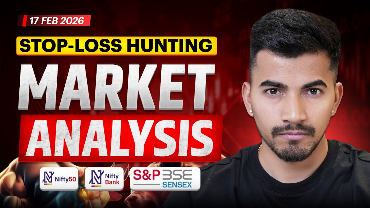 17 Feb Market Analysis | Nifty & Bank Nifty Prediction | Best Tuesday Trading Setup