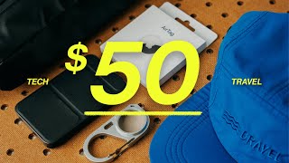 TOP 10 Gifts Under $50 in 5 MINUTES - Travel Tech!