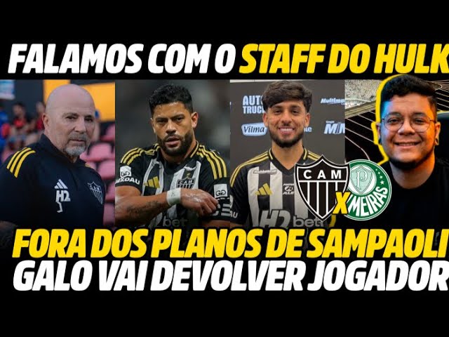 EXCLUSIVA SOBRE HULK • GALO PREPARA BARCA • GALO x PALMEIRAS NA ARENA VAZIA | CAFÉ COM GEVES