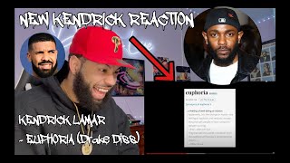 KENDRICK FINALLY RESPONDED TO DRAKE!!! | Kendrick Lamar - Euphoria (Drake DISS) (VibeWitTyREACTION)