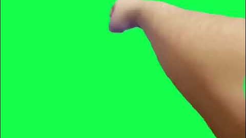 Punching (GREEN SCREEN)