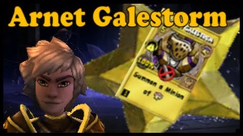 Wizard 101 l Minion Showcase l Arnet Galestrom
