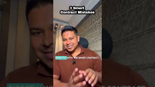 3 Smart Contract Mistakes to Avoid #solidity #rust #smartcontracts #web3 #blockchain #coins #token