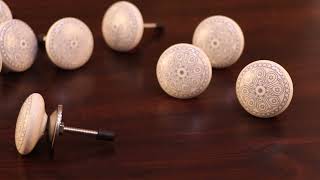 Famous Cosynee Ceramic Flat Grey Knob | Best Quality Grey Ceramic  Knobs and Pulls Profile