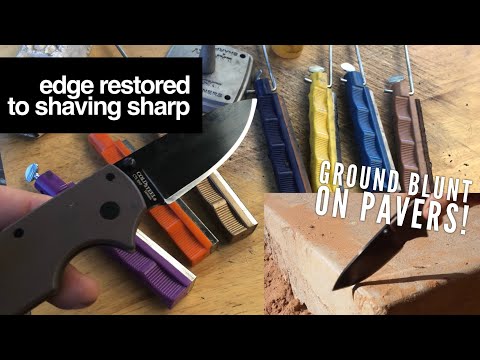 Dull Knife to Sharp Knife Full Tutorial (Lansky System)